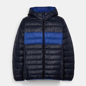 Coach Signature Monogram Packable Down Jacket
